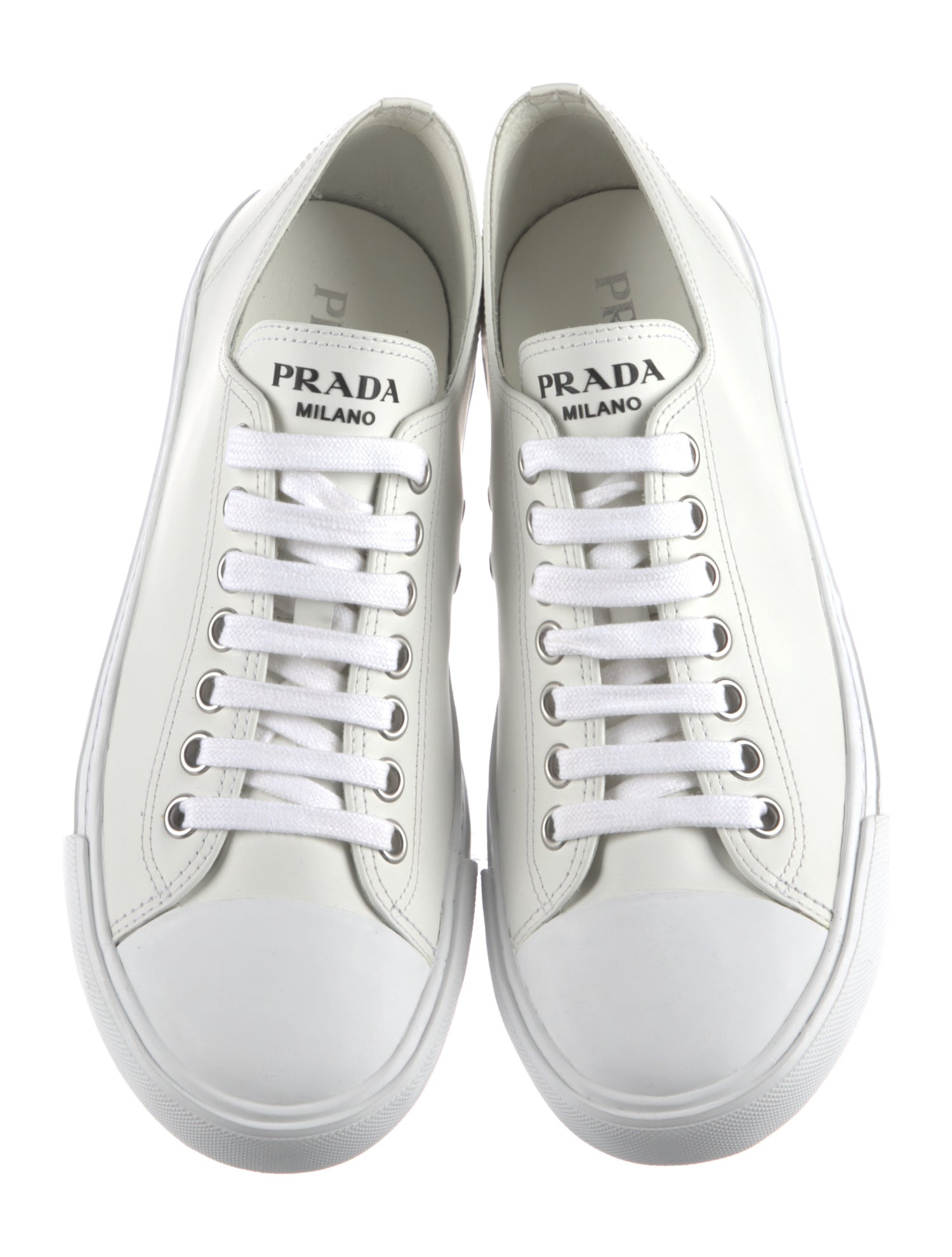 Prada Leather Sneakers